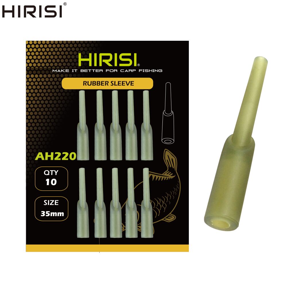 Carp Fishing Tackle - Mangas de goma para pesca de