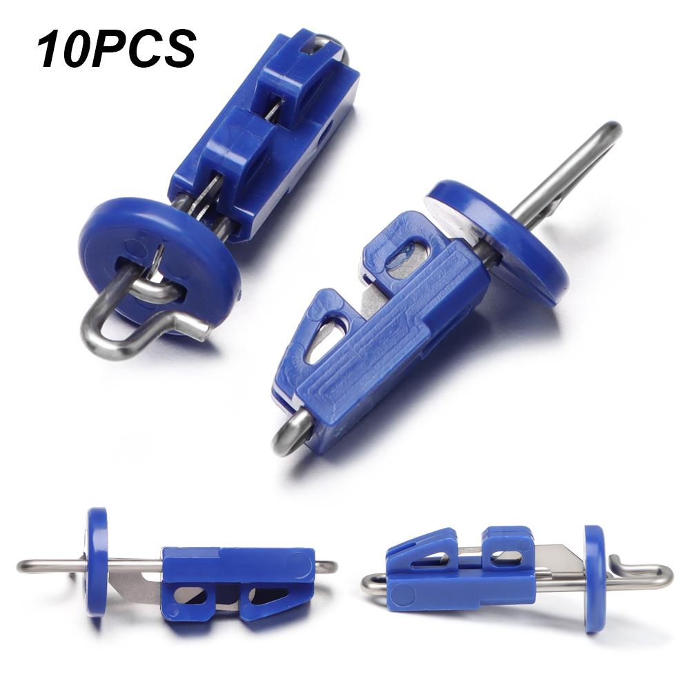 Fishing Equipment Tools - 10 unidades de clips de liberación