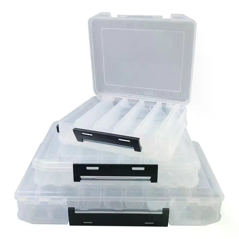 Caja de pesca de doble cara, a - Carp Fishing Tackle reseña y precio