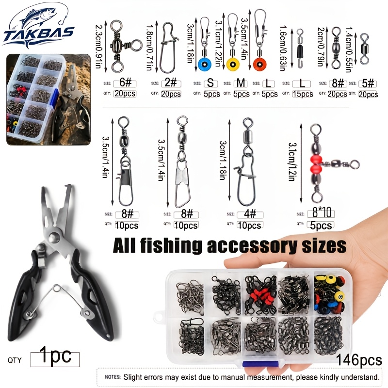 Kit de 146 Piezas de Accesorio - Fishing Pliers reseña y precio