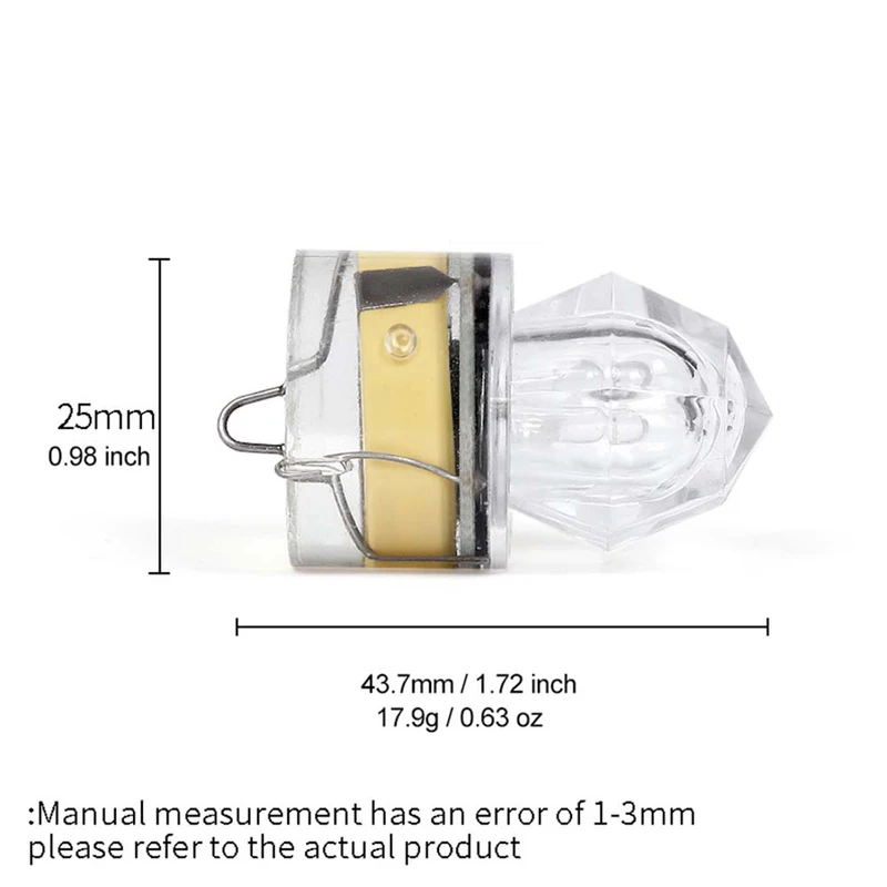 1 luz de pesca LED, luz subacu - Fishing Equipment In English reseña y precio