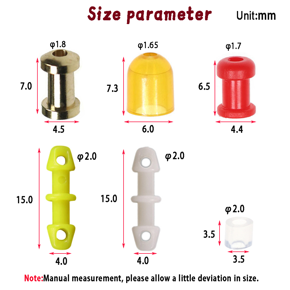 LIONRIVER 500 Uds piezas desli - Fishing Equipment Tools reseña y precio