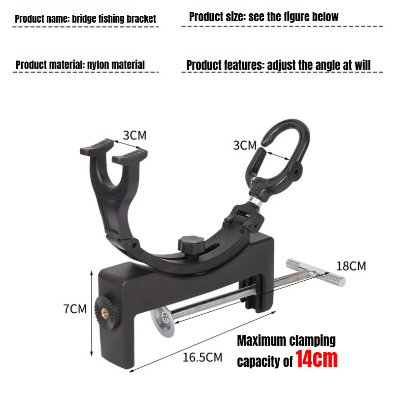 360 °   Soporte Giratorio Ajus - Fishing Equipment Tools reseña y precio